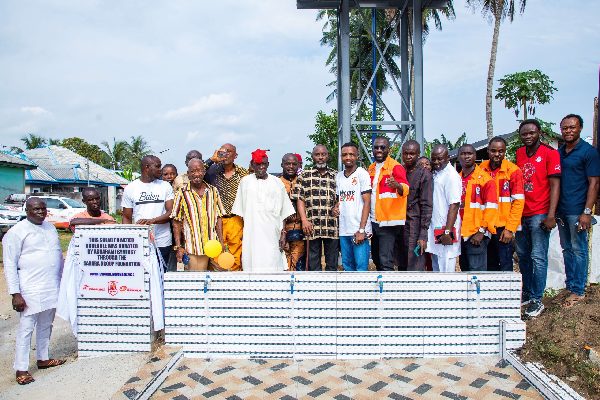 Asharami Synergy Commissions Solar-Powered Borehole System in Omagwa