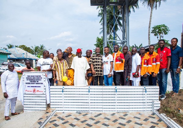 Asharami Synergy Commissions Solar-Powered Borehole System in Omagwa